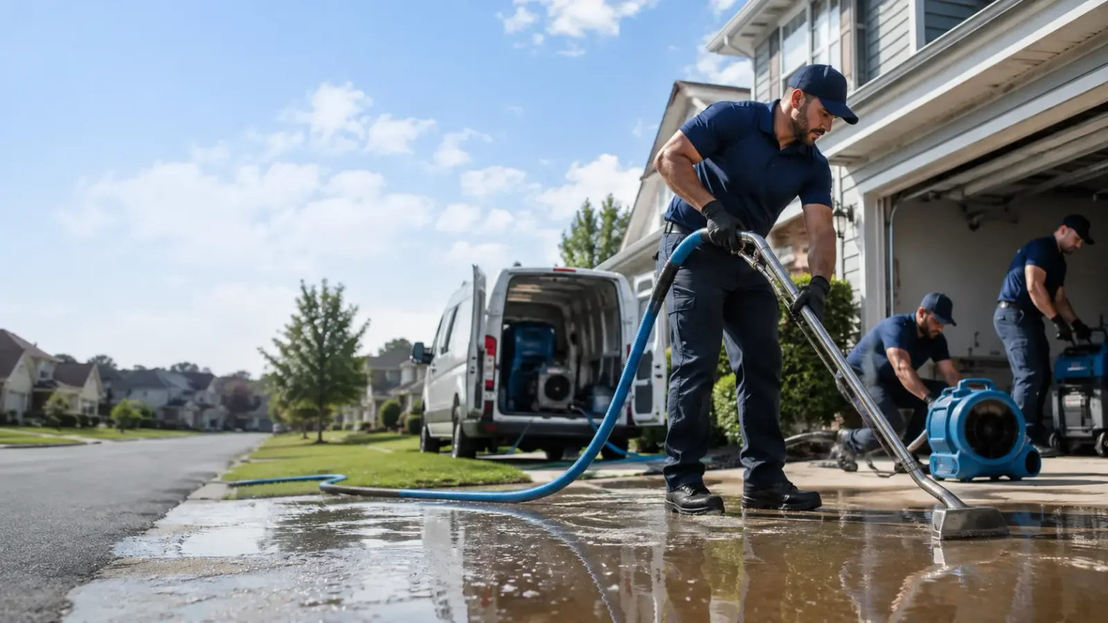 Flood Damage Restoration in Bradley, CA